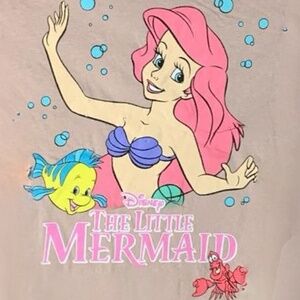 TORRID Disney The‎ Little Mermaid Relaxed Cotton Crew Tee NWT Size 1X